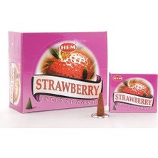 K-Yonlineticaret Strawberry Aromalı Konik Tütsü