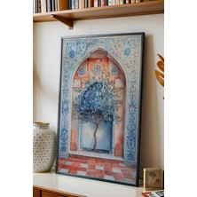 E2 Nova Mistik Endülüs Bahçesi Çerçeveli Tablo - Ramazan Özel Seri Geleneksel Mimari Duvar Dekoru