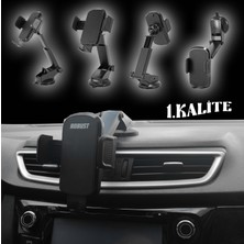 PINUKS Telefon Tutucu Güçlü Vantuzlu Uzayan Kollu Uzun Ömürlü 1.kalite Oto Aksesuar Premium