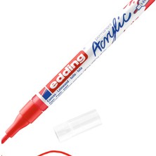 Elit 5300 Ince Uçlu Akrilik Markör kırmızı