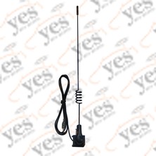 PINUKS Oluk Antenı Kısa Yaylı Oto Aksesuar Premium