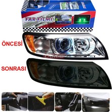 PINUKS Far-Stop Filmi 30CMX10M Koyu Siyah Oto Aksesuar Premium