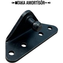 Taka Amortisör Gazlı Amortisör Montaj Braketi Küre 10 Siyah Kaplama 4 Delikli
