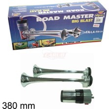 PINUKS Fala Fala Korna 24V  Krom Borulu  Motorlu Oto Aksesuar Premium