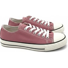 Rexba  Kız Çocuk Pembe Bağcıklı Günlük Kanvas Ayakkabı