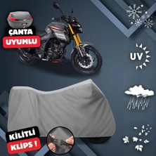 ULTRASHOP Arora mt 125 Motosiklet Brandası Arka Çanta Uyumlu Su Geçirmez Motosiklet Branda