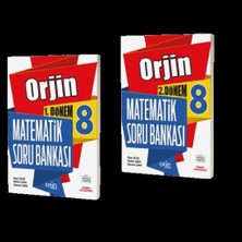 Orjin 8. Sınıf Lgs 1. ve 2. Dönem Matematik Soru Bankası