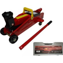 PINUKS Arabalı Tekerlekli Hidrolik Kriko 2 Ton Oto Aksesuar Premium