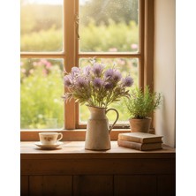 Yasima Yapay Mor Dikenli Dal Yeşillik Bitki Ev Dekorasyon Önerisi