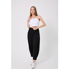 Yeni Sezon Şalvar Pantolon – Siyah, Bordo, Haki Renk Seçenekli Rahat Kesim Kadın Pantolon