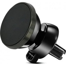 PINUKS Mıknatıslı telefon Tutucu Izgaraya Geçme Yuvarlak Siyah   ( 002928 ) Oto Aksesuar Premium