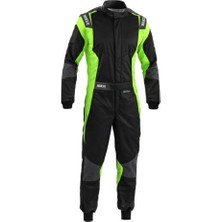 Sparco Futura Fia Onaylı Yarış Tulumu Siyah Yeşil 48 (S)