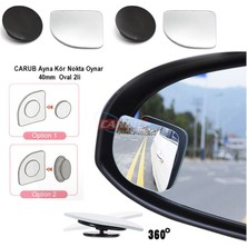 PINUKS Ayna Kör Nokta Üçgen  40MM  Oynar   2 Li Takım Oto Aksesuar Premium