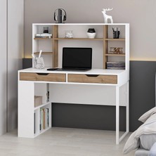 Homeizi Mila Çalışma Masası - Beyaz/rahle