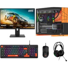 Dragos DRX8204 Ryzen 7 5700X 32GB 1tb Nvme Gigabyte 8GB RTX 5060 24.5 Inç 200Hz 1ms Oyuncu Oem Paket