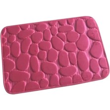 K-Yonlineticaret Memory Kaydırmaz Banyo Paspası Pembe