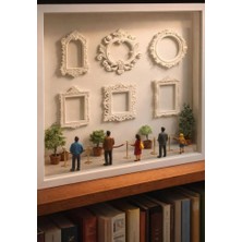 Razmo Housetrend Mini Çerçeveler 6’lı Ev Dekorasyonu Museum Of Us Sevgililer Günü Mini Müze Dekoru