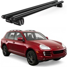 Today Auto Pençe Porsche Cayenne Ara Atkı (2002-2010) Uyumlu Siyah Ara Atkı Port Bagaj Tavan Barı