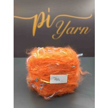 Pi Yarn Tasarım El Örgü Ipi Turuncu 500GR