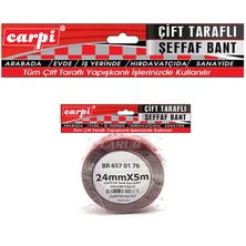 PINUKS Çift Taraflı Silikon Bant 25MM x 5mt Oto Aksesuar Premium