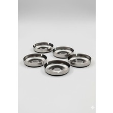 Emir Çelik Paslanmaz Çelik Küllük 5 Adet