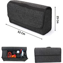 PINUKS Bagaj Çantası Kilitli Dikdörtgen Oto Aksesuar Premium