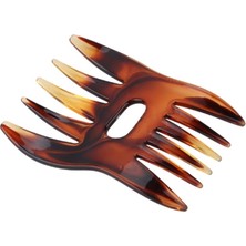 Gaman Gmn-2 Geniş Dişli Çift Taraflı Tarak Saç Örgüsü ve Kıvırcık Saçlar Için Kolay Kullanım Karbon Tarak