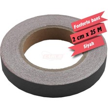 PINUKS Fosfor Bant 2CMX25M Siyah Oto Aksesuar Premium