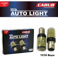 PINUKS Ampul 1016 Dipli 12V 144 LED Beyaz Oto Aksesuar Premium