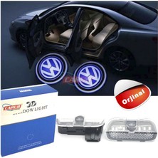 PINUKS Vw Araca Özel Kapı Altı Logo Oto Aksesuar Premium