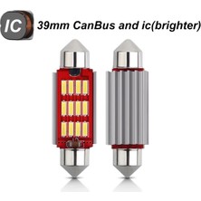 PINUKS Ampul Sofit T11X39MM 12V 12 LED Canbus Beyaz   ( 107284 ) Oto Aksesuar Premium