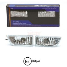 PINUKS Sis Lambası 12V Yarım Toyota Tip Beyaz Set Oto Aksesuar Premium