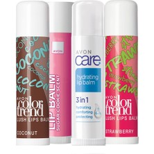 Avon Color Trend ve Care Dudak Nemlendirici Balm Paketi
