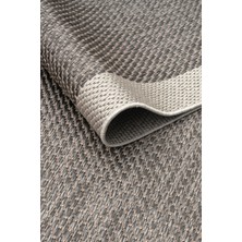 Elvey Home Sisal Çerçeveli Silinebilir Leke Tutmaz Iskandinav Bohem Yumuşak Doku Kaymaz Koridor Mutfak Halısı