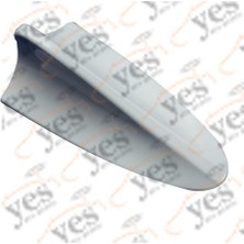 PINUKS Anten Süs Jaws Beyaz Oto Aksesuar Premium