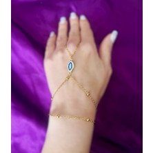 Soulistic Collection Altın Renk Mekik Göz Paslanmaz Çelik Şahmeran