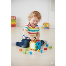 Farbu Oyuncak Aynalı Renkli Eğitici Bultak Küp Zeka Oyunu