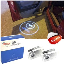 PINUKS Opel Araca Özel Kapı Altı Logo Oto Aksesuar Premium