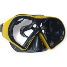 Novytech Diving Dalış Maskesi Yetişkin - 51703-SARI (Lisinya)