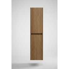 Adn Dizayn Banyo Boy Dolabı-Ahşap Mat Renkli Mdf-Asma Dolap