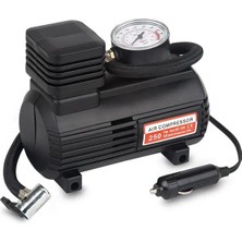 PINUKS Hava Kompresörü Plastik Gövde Siyah  12V Oto Aksesuar Premium