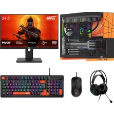 Dragos DRX8698 Ryzen 7 7800X3D 32GB Ddr5 1tb Nvme 12GB RTX5070 24.5 Inç 300Hz 1ms Oyuncu Oem Paket