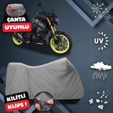 ULTRASHOP Arora Ars 200 Motosiklet Brandası Arka Çanta Uyumlu Su Geçirmez Motosiklet Branda