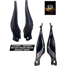 İTHAL Fluence - Megane 3 Ön Cam Izgara Kenar Bakalit Takım (2 Adet)