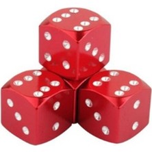 PINUKS Sibop Kapağı  Küçük Zar   Kırmızı   ( 002126 ) Oto Aksesuar Premium