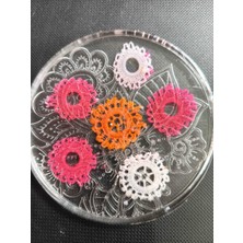 Miina Aksesuar Epoksi Çay ve Kahve Bardak Altlığı