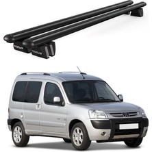Today Auto Pençe Peugeot Partner Ara Atkı (1996-2007) Uyumlu Siyah Ara Atkı Port Bagaj Tavan Barı