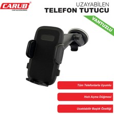 PINUKS Telefon Tutucu Vantuzlu Kol Uzay Tip Oto Aksesuar Premium