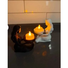 Razmo Housetrend Dekoratif Denizkızı LED Mumluk