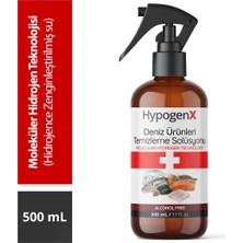 Hypogenx Deniz Ürünleri Temizleme Solüsyonu - 500 ml Sprey Başlıklı (Hipokloröz Asit Bazlı)